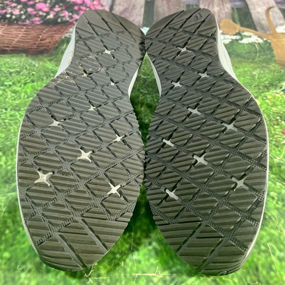 Asics Gel-Endurant Size 8 Womens Athletic Running Shoes T792N Gray/Orange - Picture 10 of 12